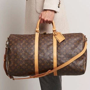 💎✨Authentic✨💎Louis Vuitton Monogram Keep All Bandouliere 55 Boston Bag